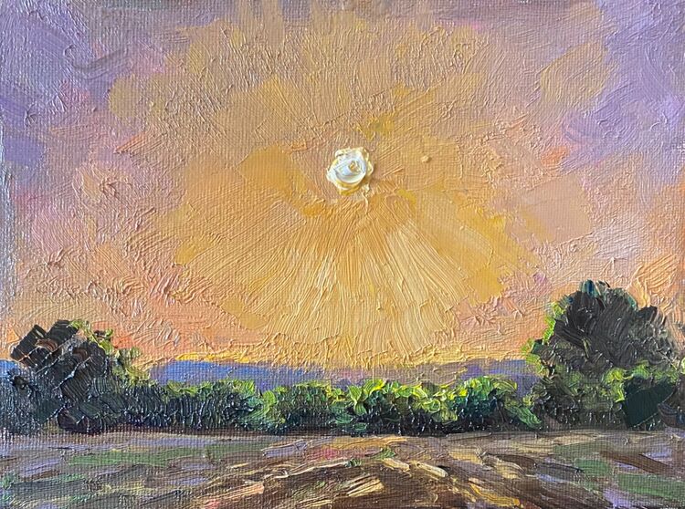 No 155. Sunrise towards Brockley