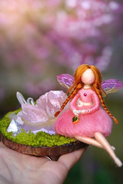 Sakura - Rose quartz fairy