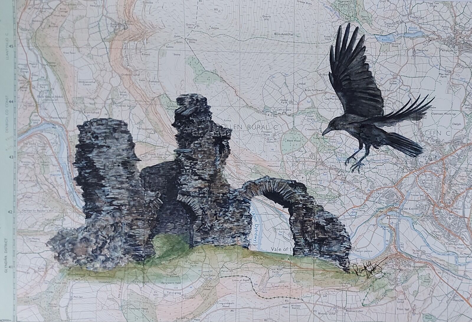 Castell Dinas Bran (Crow Castle)