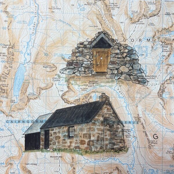 Lairig Ghru Bothies - Garbh Coire and Corrour