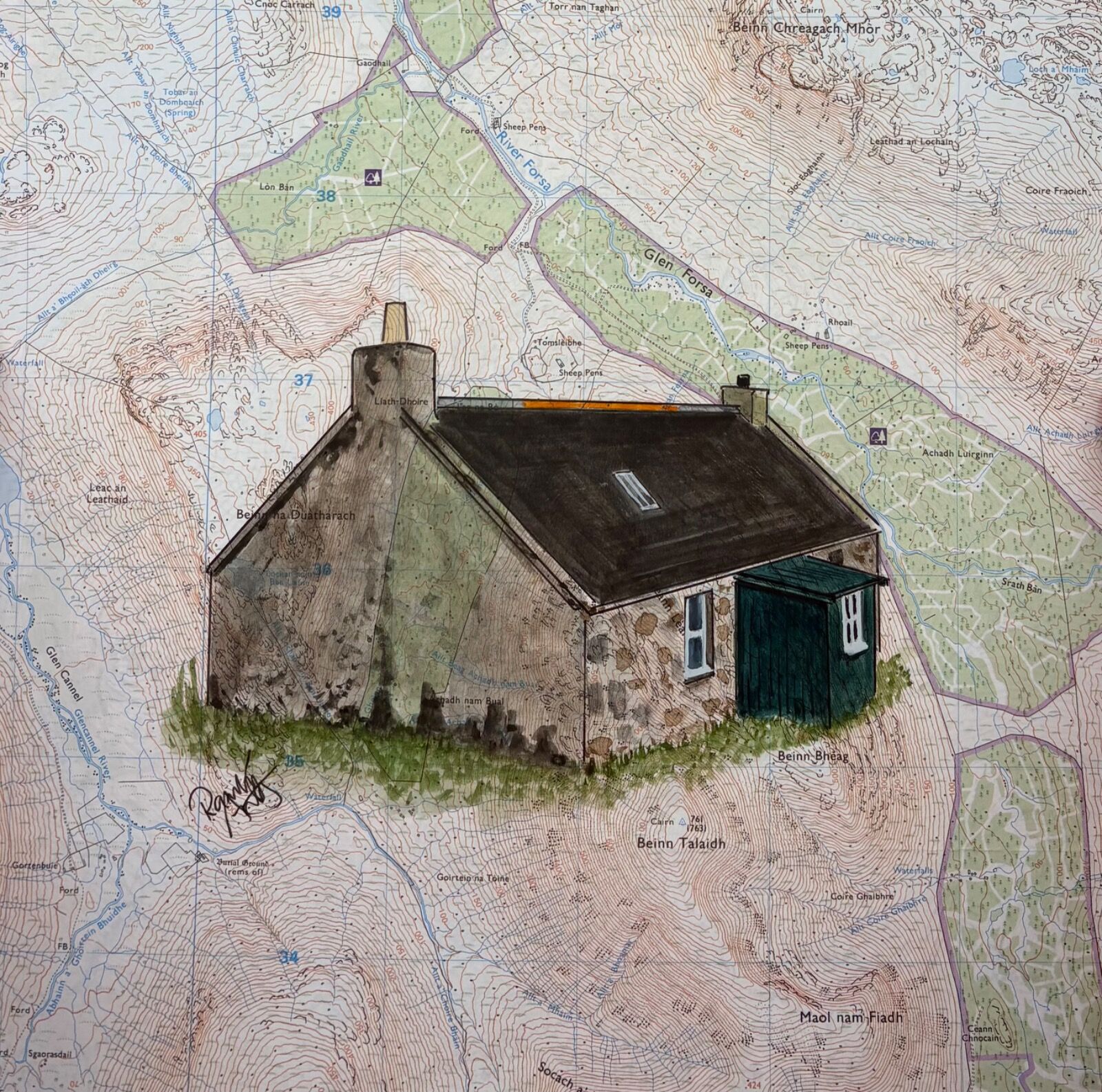 Tomsleibhe Bothy