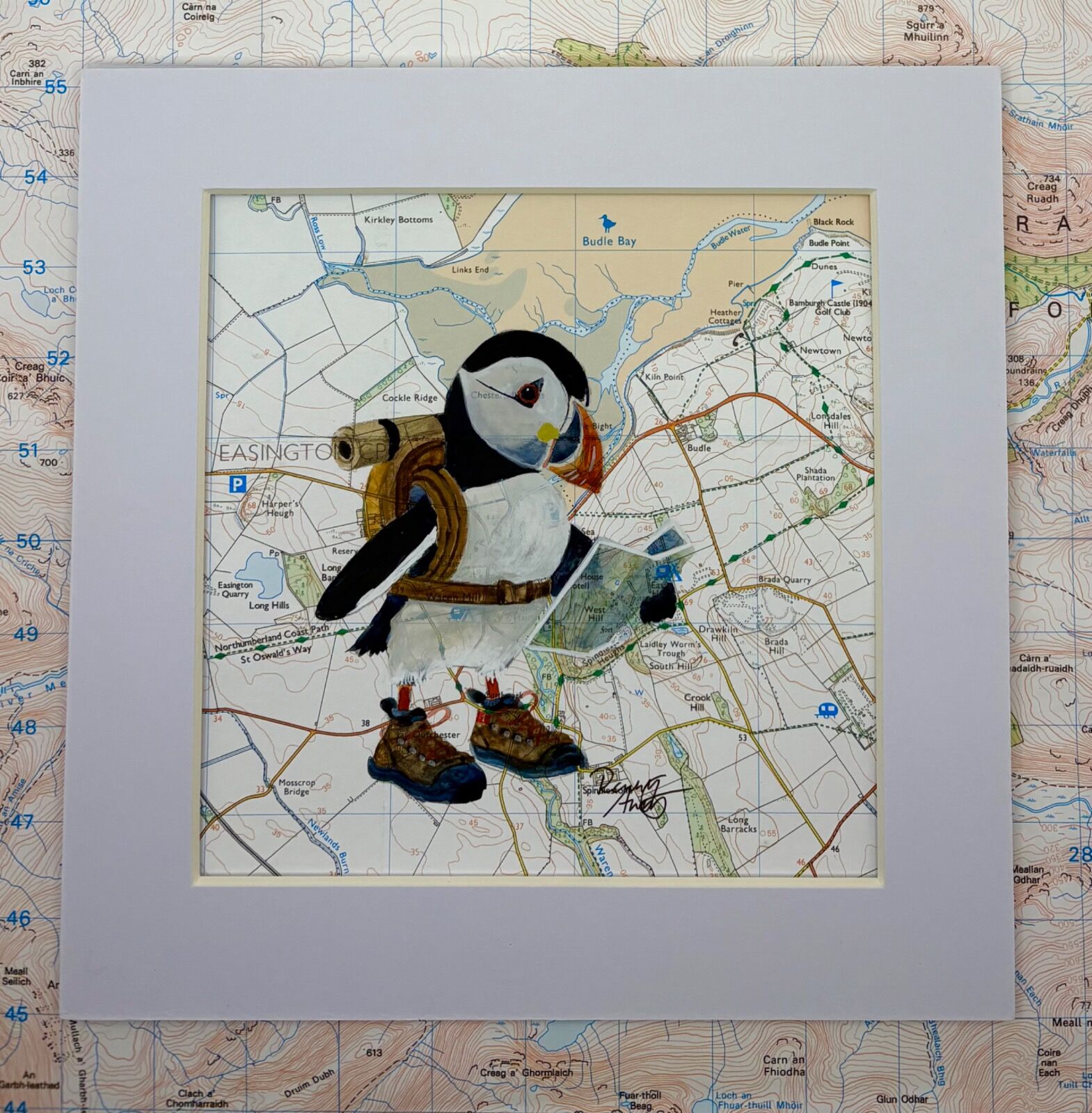 Hiking the Northumberland Coast (Budle Bay)