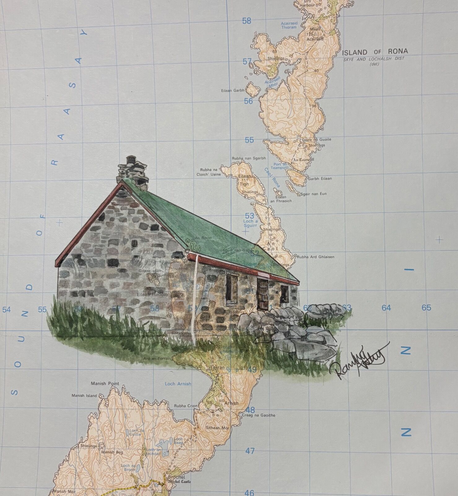 Taught Thormoid Dhuibh - Isle of Raasay (sold)