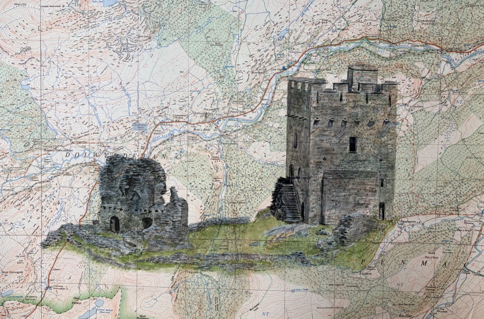 Dolwyddelan Castle - Snowdonia
