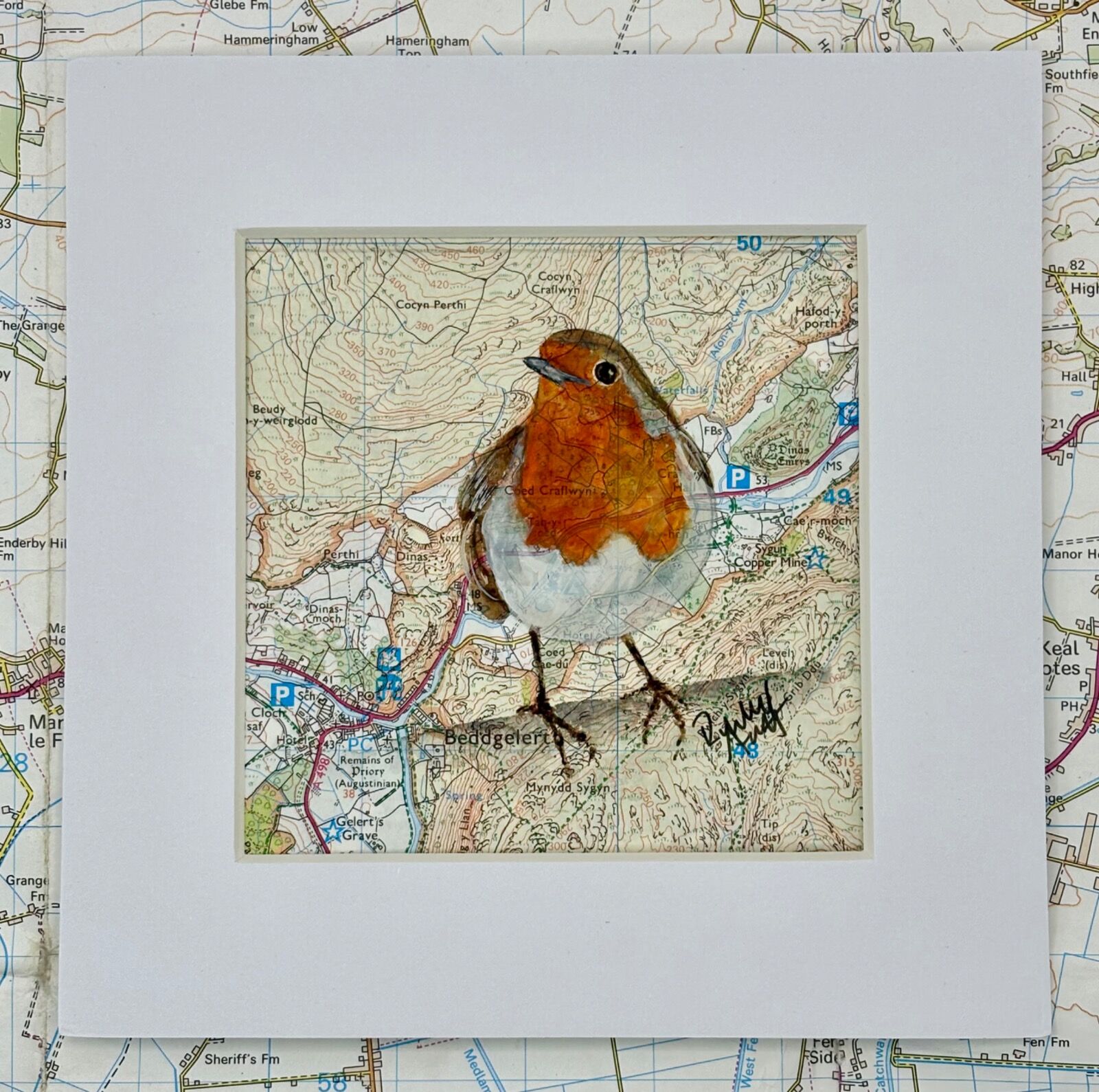WHERE ROBINS ROAM - BEDDGELERT (SOLD)