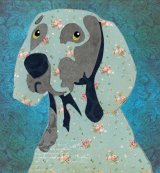 Weimaraner - Animal Collage by Clare Thompson