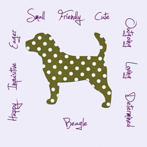 Beagle Dog Breed Traits Print
