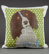 Spaniel Cushion by Clare Thompson