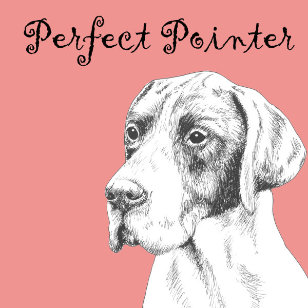 Perfect Pointer Dog Breed Print by Clare Thompson