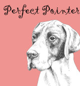 Perfect Pointer Dog Breed Print by Clare Thompson