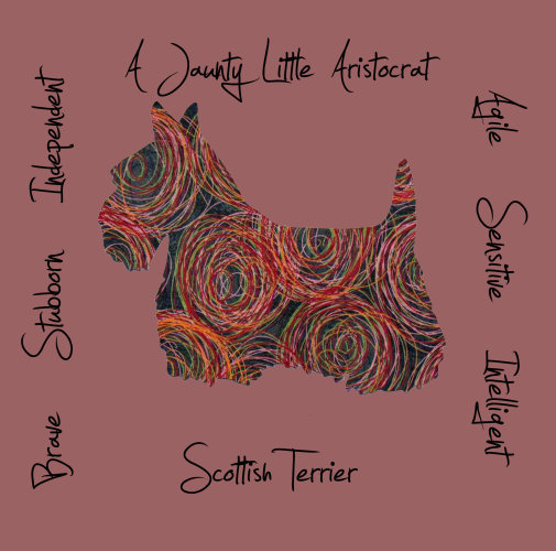 Scottish Terrier Dog Breed Traits Print