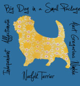 Norfolk Terrier Dog Breed Traits Print