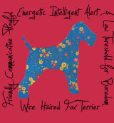 Wire Haired Fox Terrier Dog Breed Traits Print