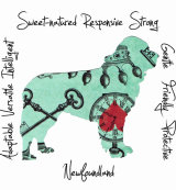 Newfoundland Dog Breed Traits Print