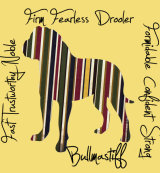 Bullmastiff Dog Breed Traits Print