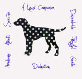 Dalmation Dog Breed Traits Print