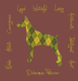 Doberman Pinscher Dog Breed Traits Print