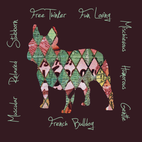 French Bulldog Dog Breed Traits Print