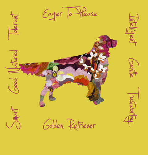 Golden Retriever Dog Breed Traits Print