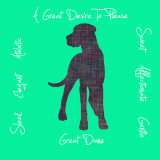Great Dane Dog Breed Traits Print