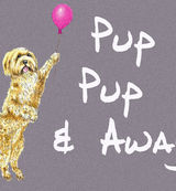 Pup, Pup & Away - Blank Card