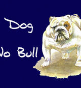 All Dog, No Bull - Blank Card