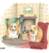 Corgivoisier - Blank Card