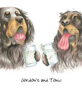 Gordons and Tonic - Blank Card