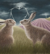Lovestruck - Wildlife Print by Clare Thompson