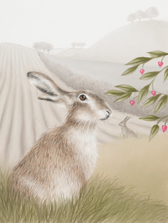 Morning Mist - Wildlife Print by Clare Thompson