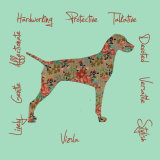 Vizsla Dog Breed Traits Print