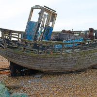 0664-2 Done -Fishing Boat Dungeness