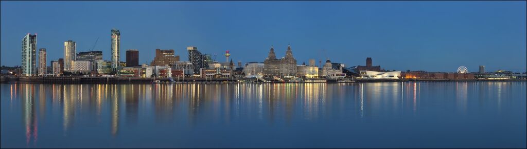 "Iconic Liverpool Waterfront'(Blue Hour)