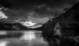 Boat House (bw)
