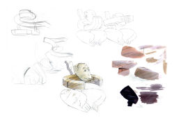 Character Design Rough, Mitsubishi Commercial