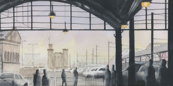 The Castle Keep, Newcastle upon Tyne, fine art print