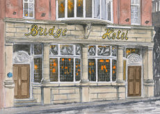 The Bridge hotel, Newcastle upon Tyne. 7X5 inch fine art print