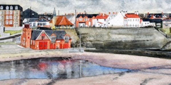 Cullercoats, Newcastle upon Tyne. Fine art print