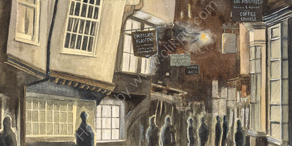 'The Shambles' fine art print