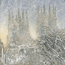 Snowy Minster, fine art print