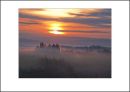 IT10005. Tuscan hills at dawn.