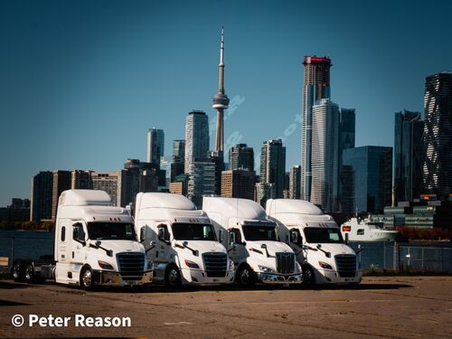 Downtown Toronto - Trucks