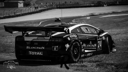 Lamborghini broken down