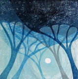Blue forest