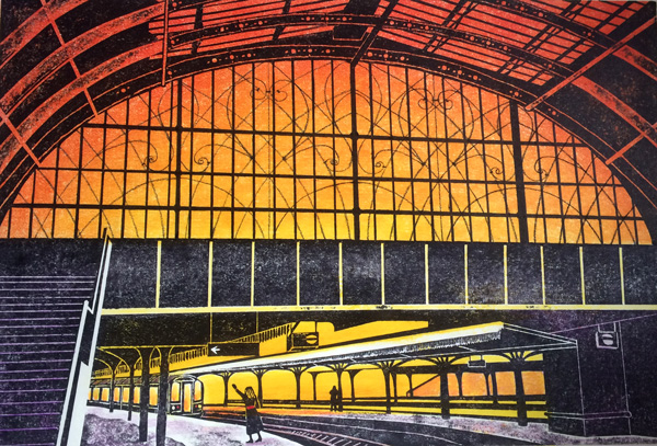 Paddington Departure (sunset version)