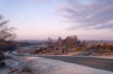 A frosty road to Lyndhurst