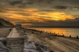 Winters light at Lepe