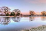 Mogshade Pond in Winter