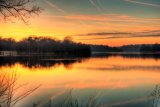 Last Light Virginia Water Lake
