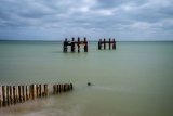 Pier remains in the Solent